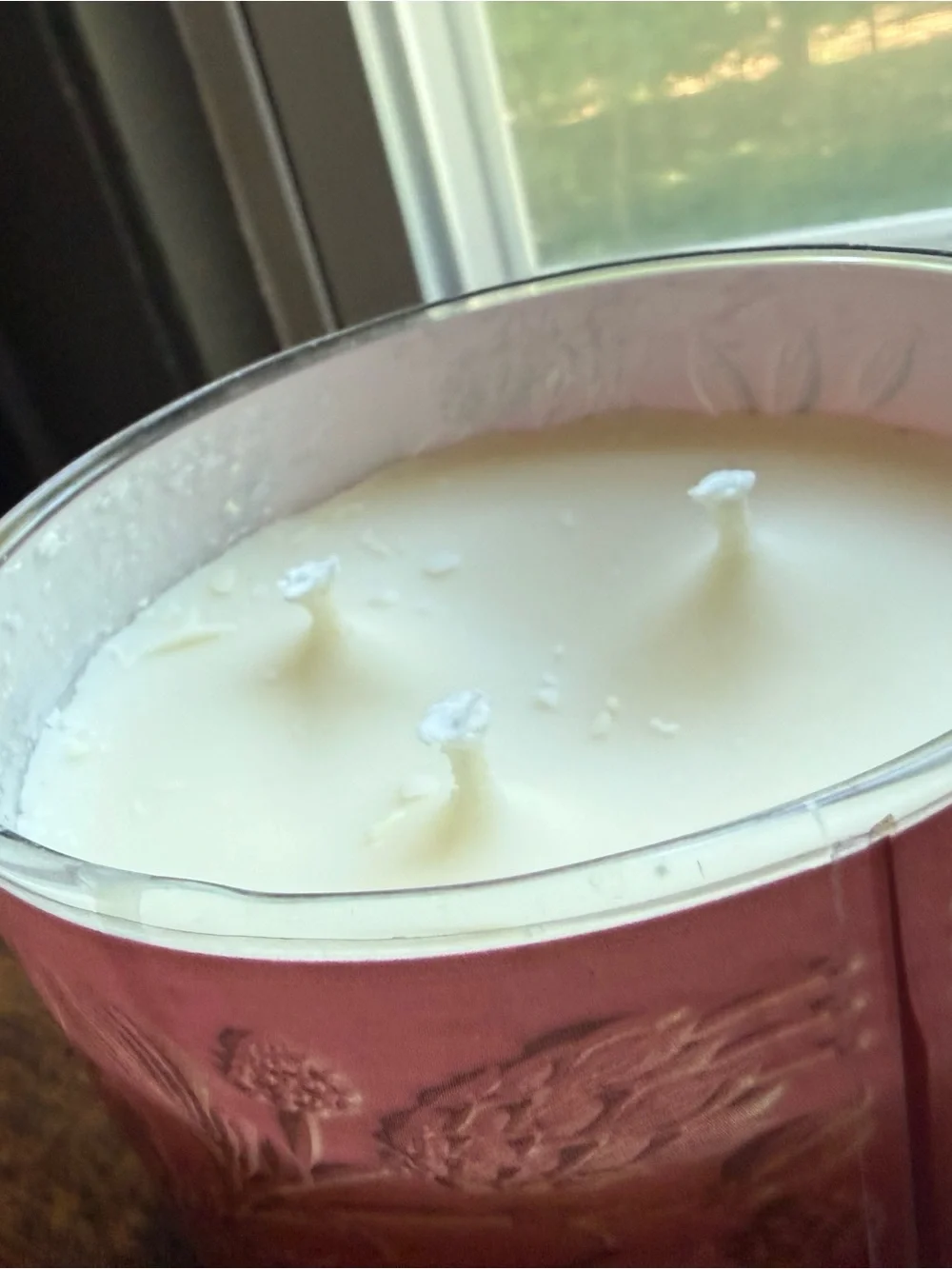 White Barn Cuddle Weather Candle - Burgundy with Silver Lid - Picture 4 of 5